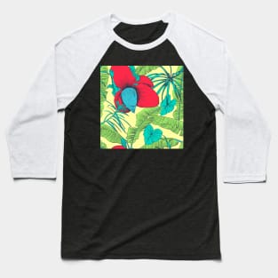 Seamless tropical pattern with banana palms Baseball T-Shirt